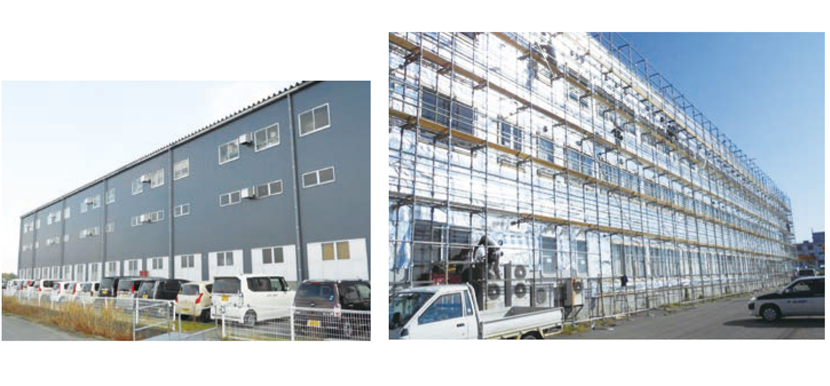 天井裏・壁・屋根への施工